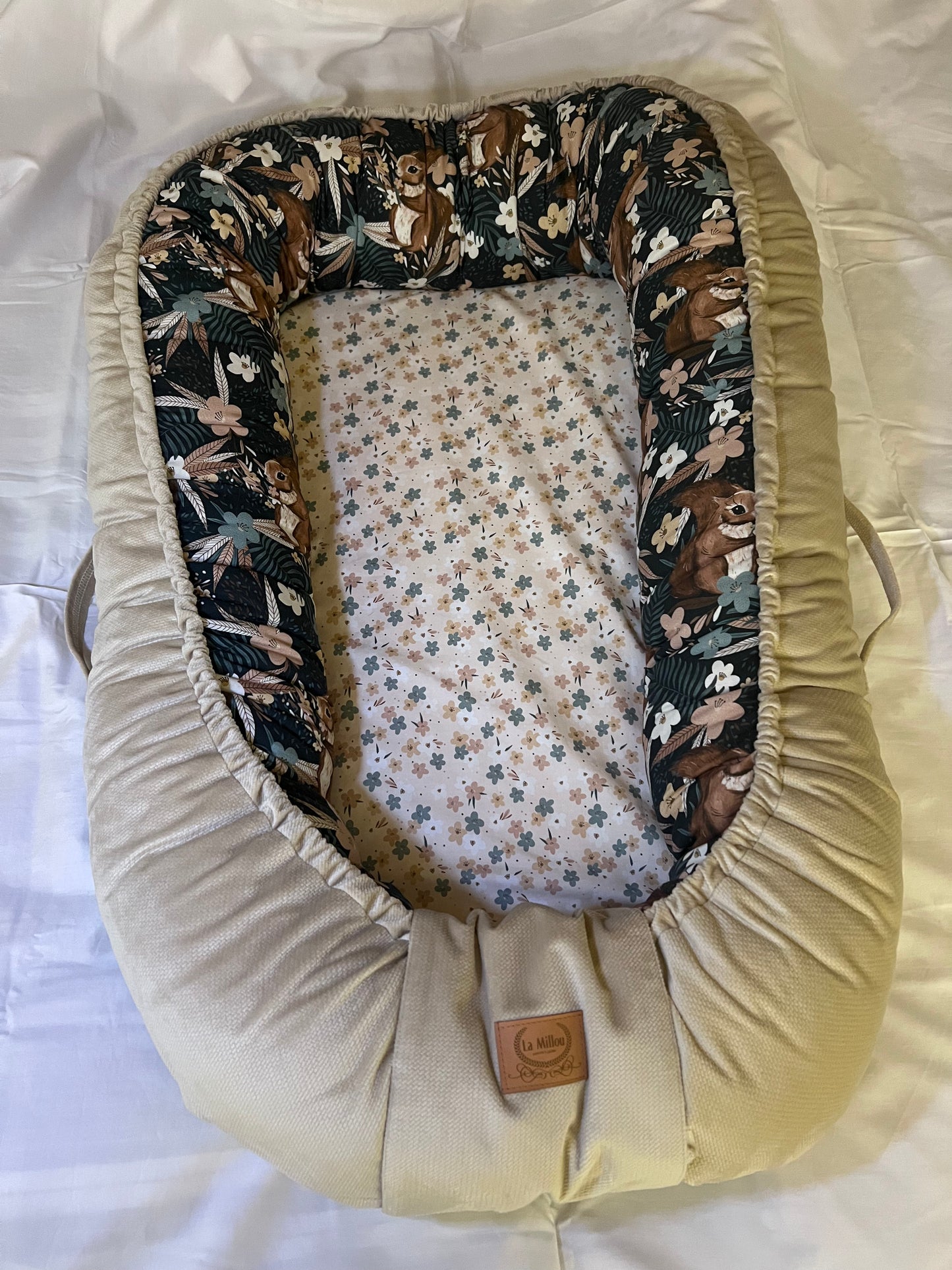 Beige alpababy babynest